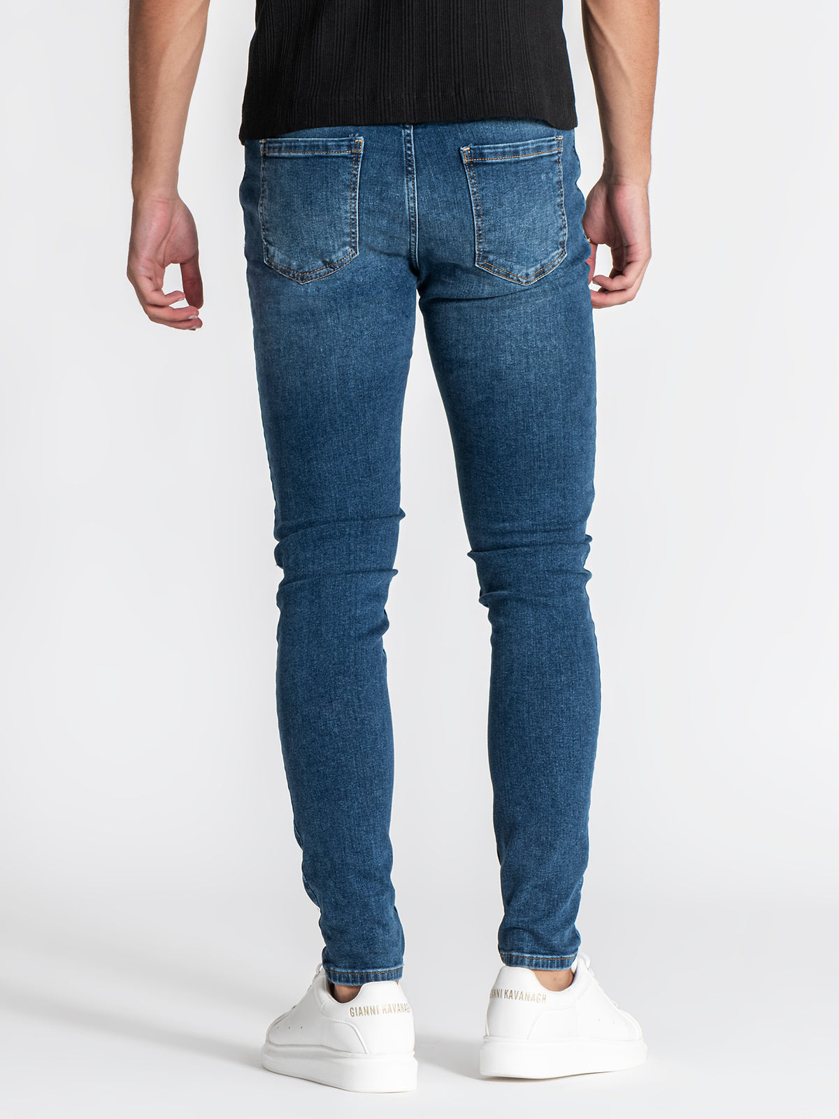 jeans / Dark Blue Core Destroyed Jeans