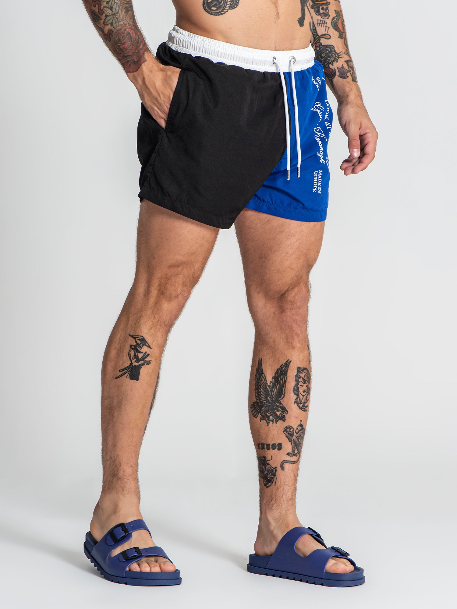 swimshorts / Blue Showstopper Swimshorts