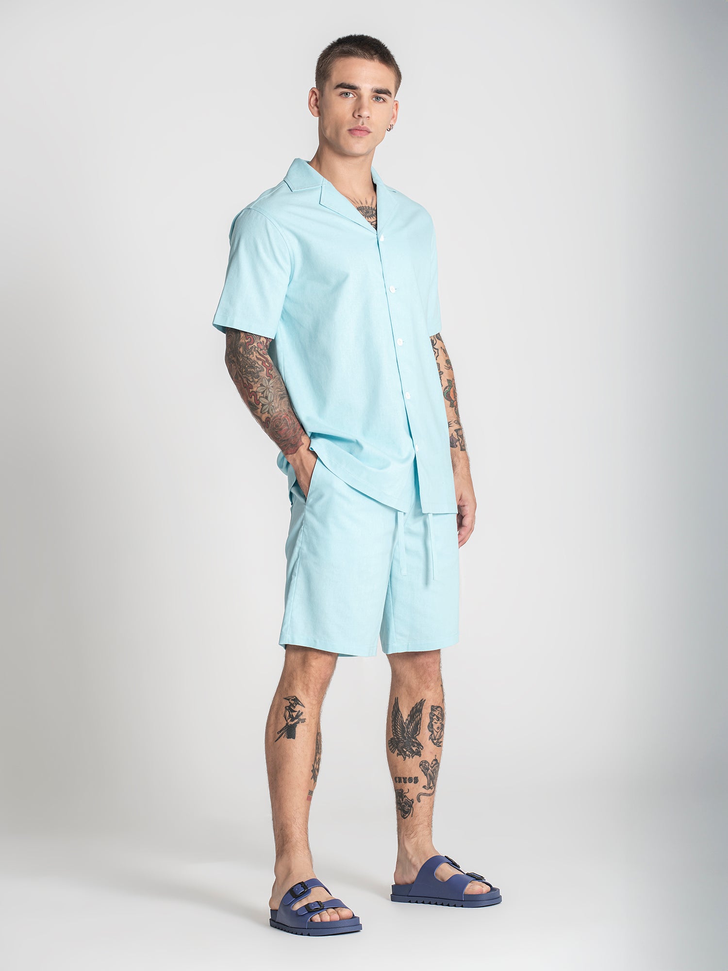 shirts / Light Blue Natura Shirt