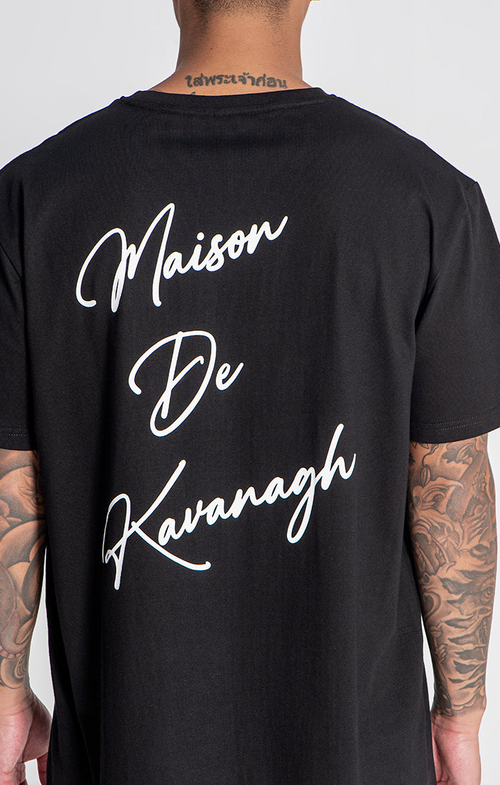 Black Maison Oversized Tee