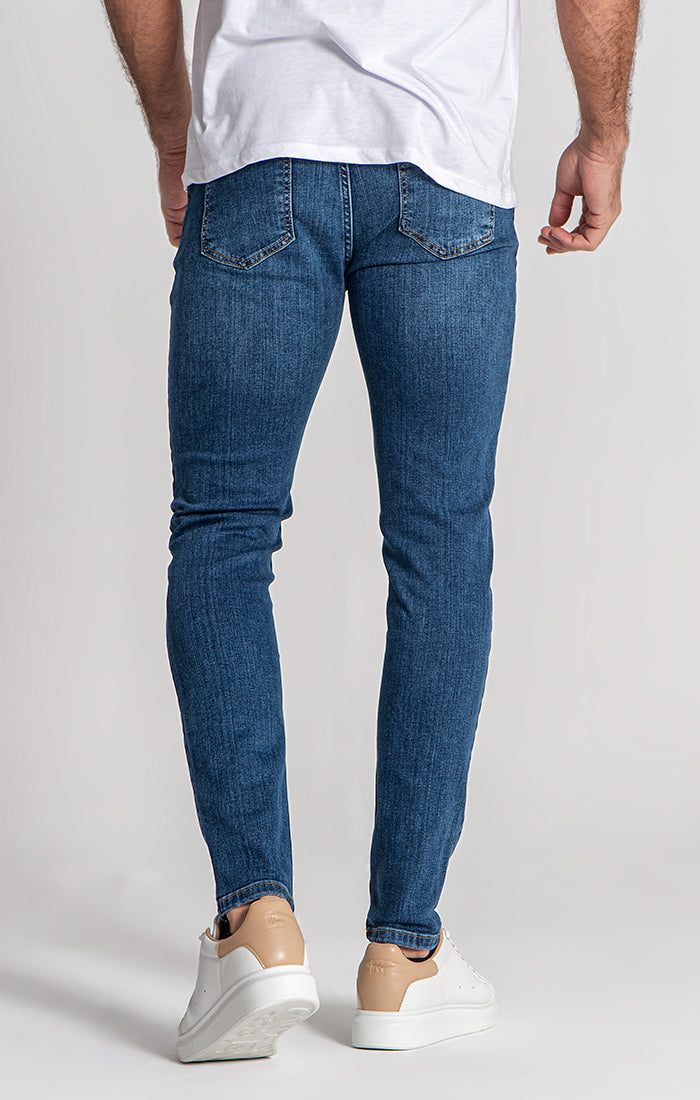 Dark Blue Slim Fit Jeans