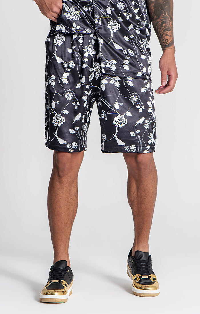 Black Los Felices Shorts