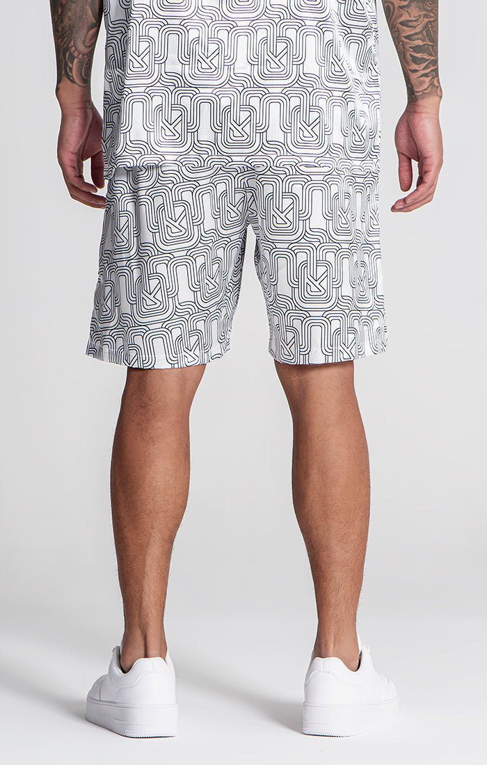 White Paradiso Shorts