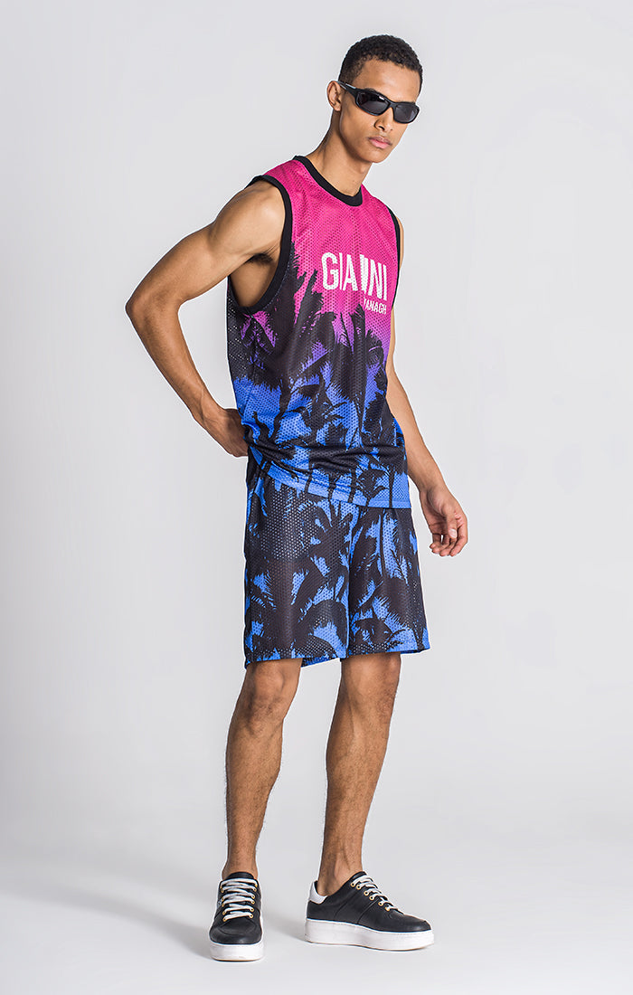 Multicolor Palms Tanktop