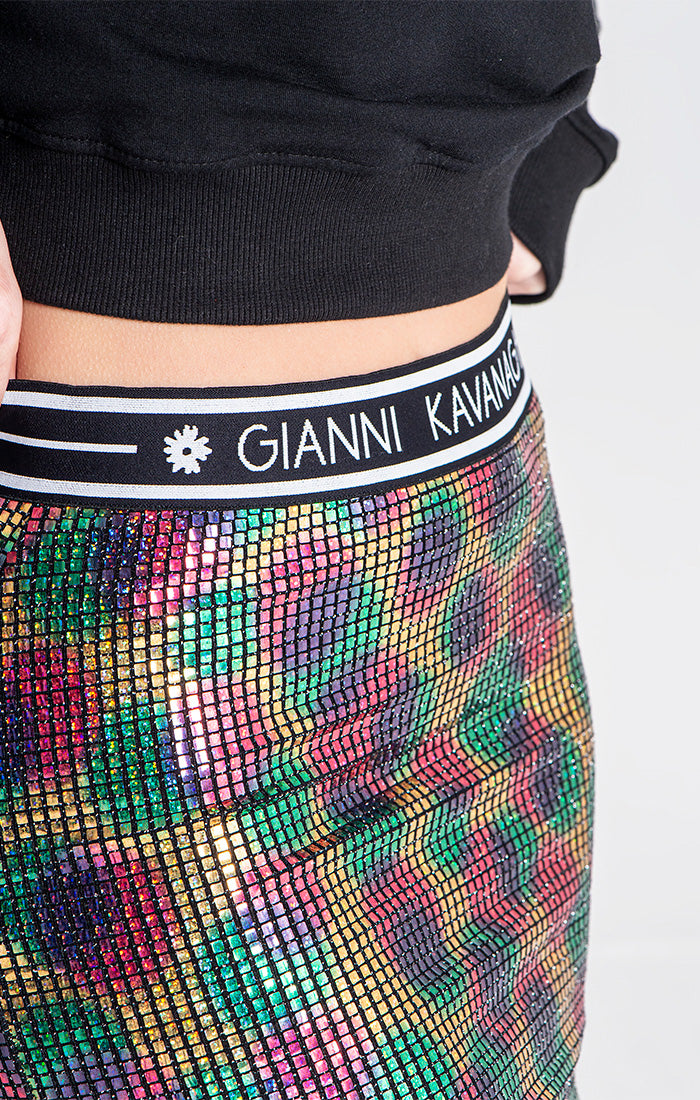 GK Holographic Tube Skirt