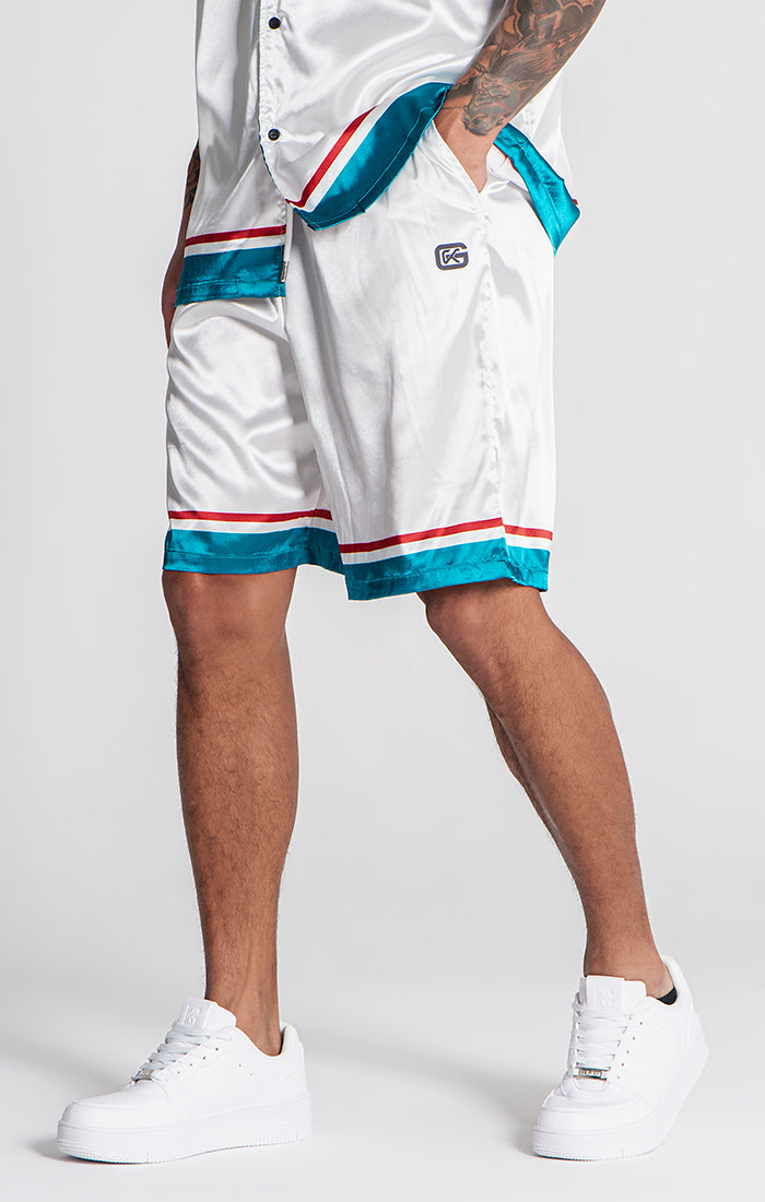 White Cubanito Shorts