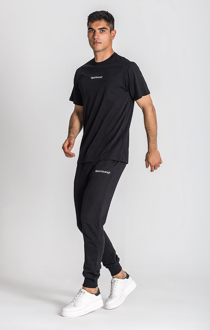 Black Essential Micro Regular Tee