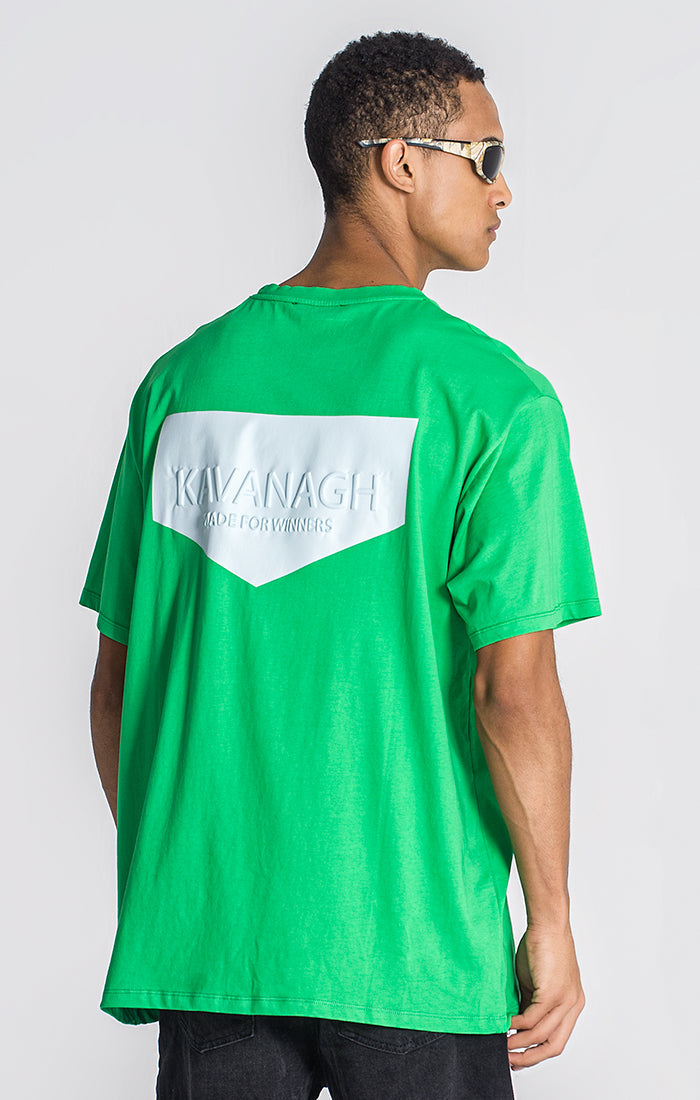 Green Lotus Oversized Tee