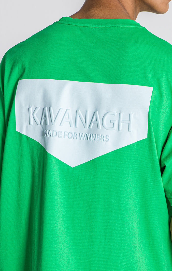 Green Lotus Oversized Tee