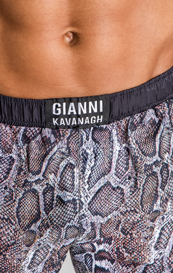 Multicolor Fighter Swimshorts