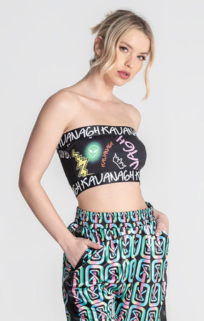 Black Candy Crop Top