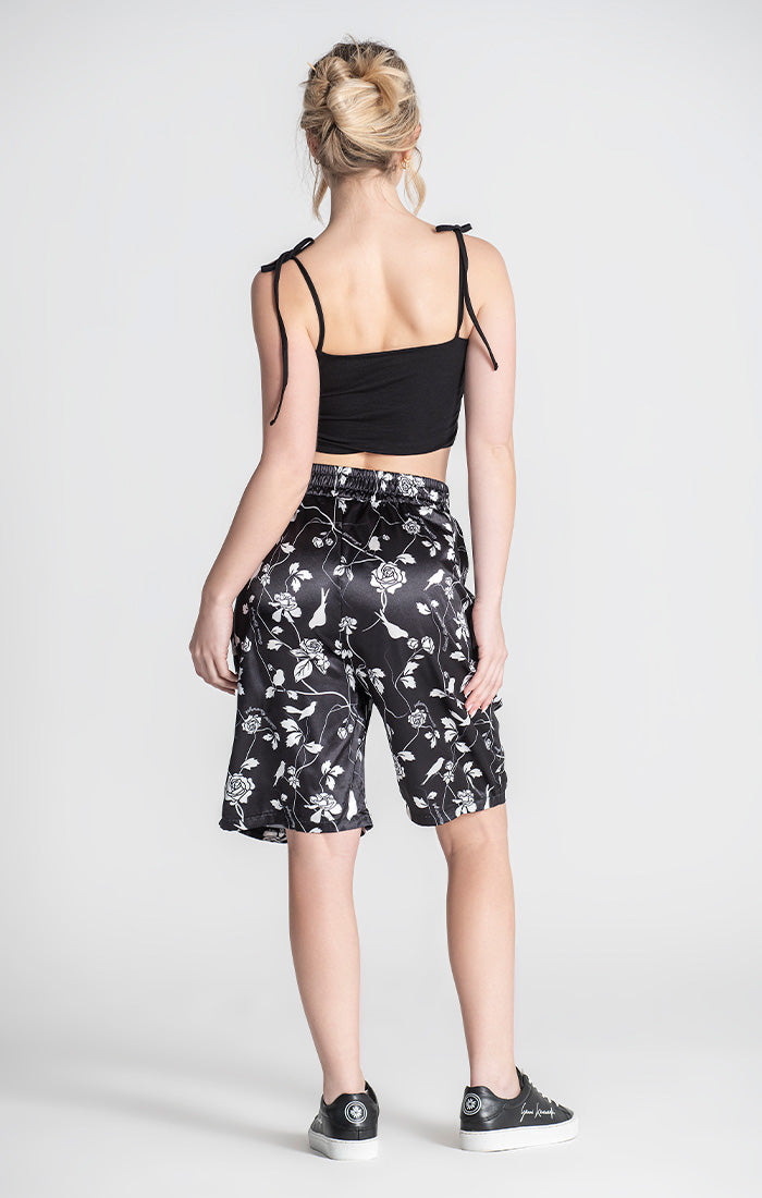 Black Kavanagh Crop Top