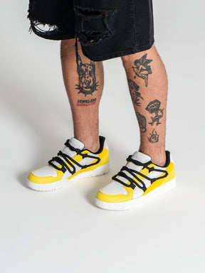 Yellow Chaos Sneakers