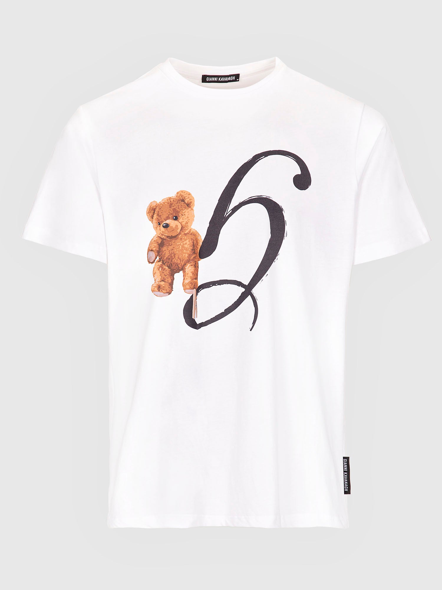 White Hang Bear Tee
