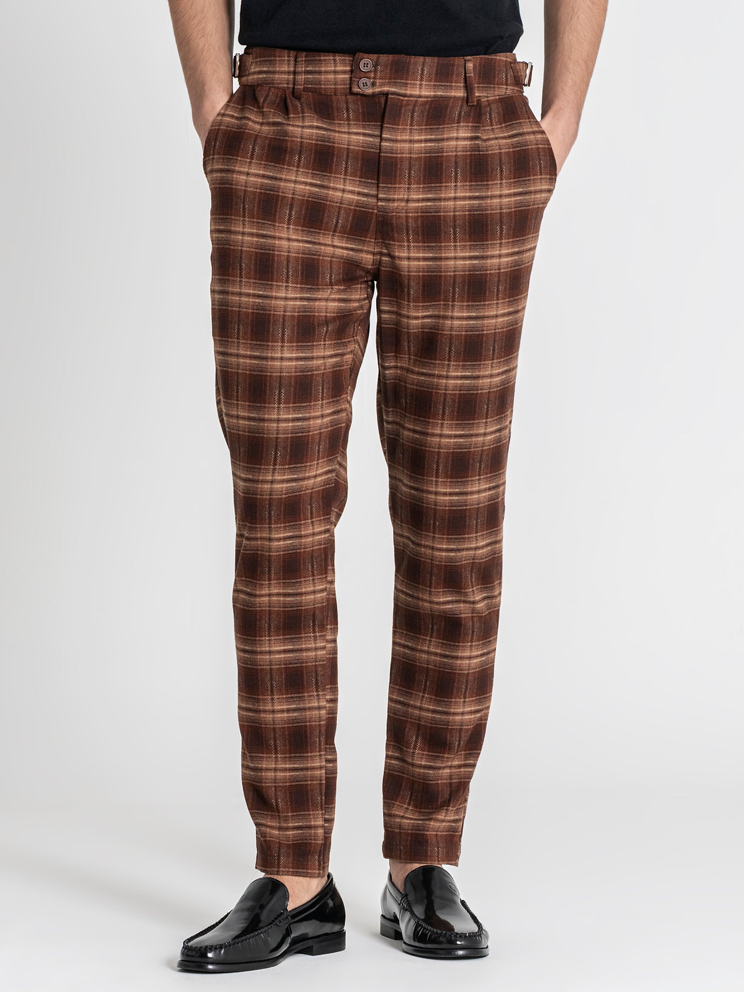 Beige Oxford Chino Pants