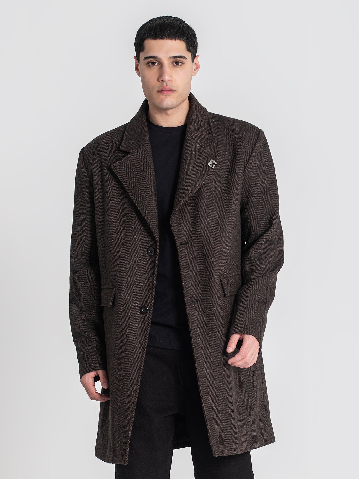 Brown Oxford Coat
