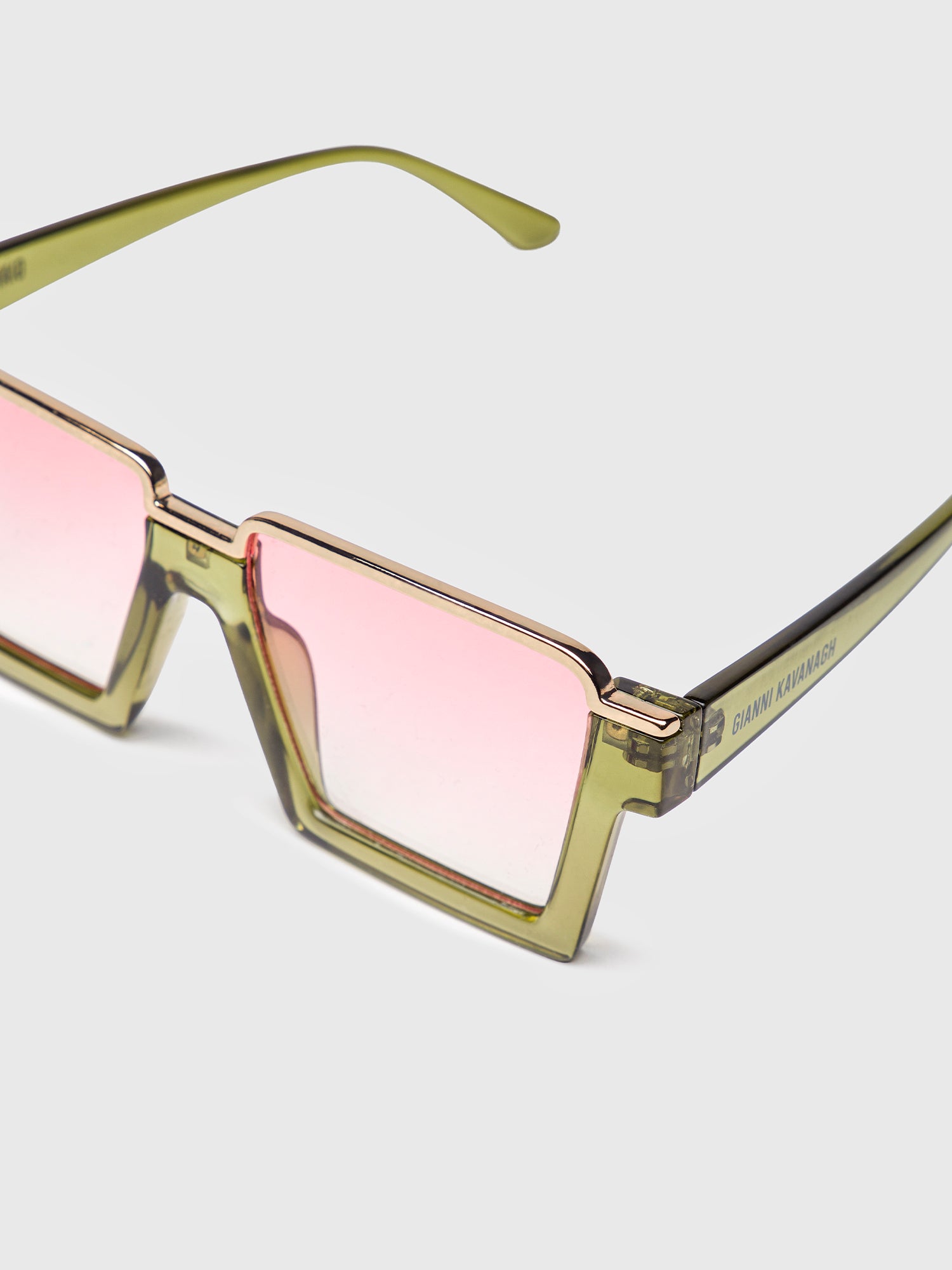 Green Visionary Sunglasses