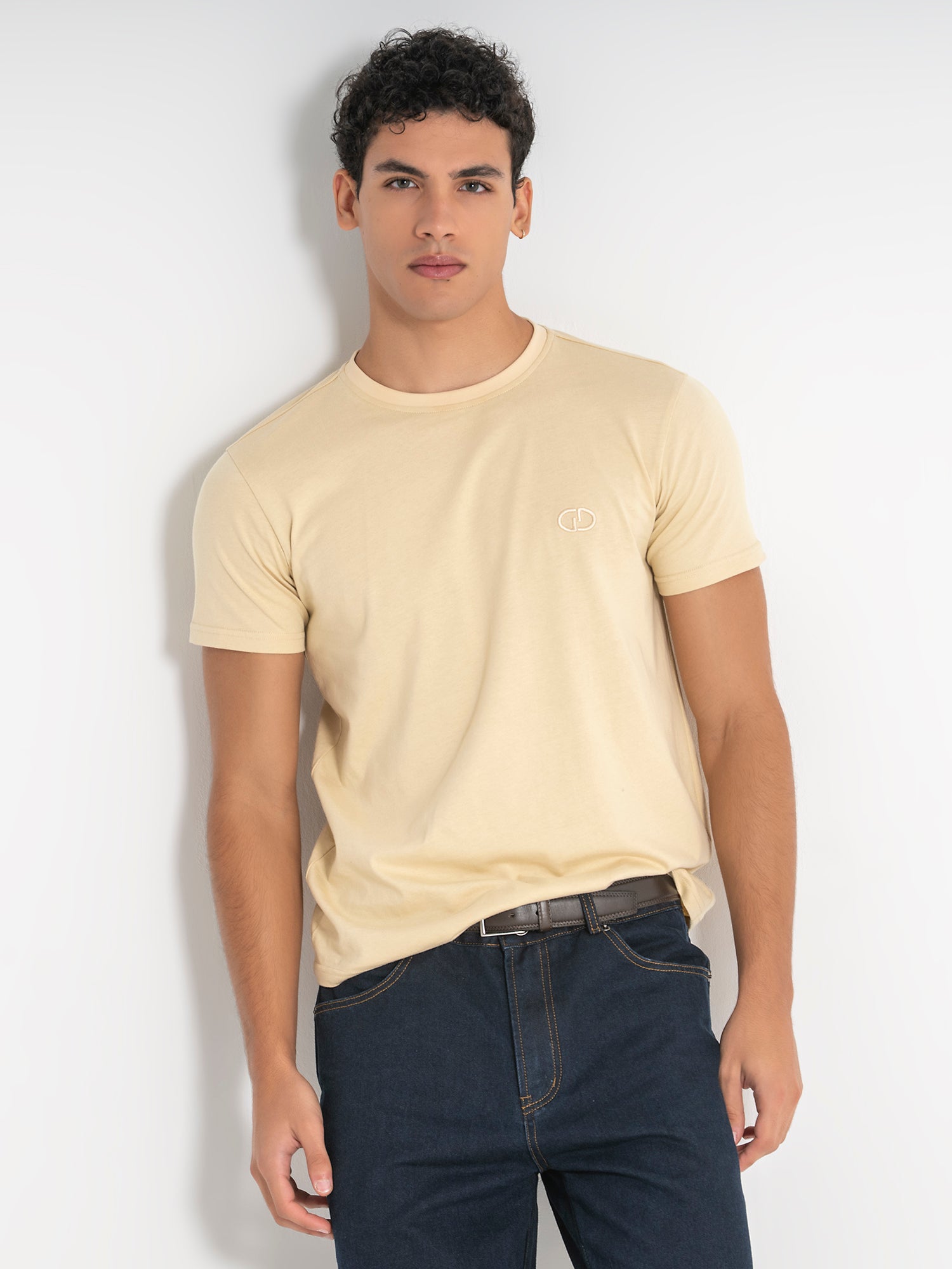 Beige Essence Micro Tee