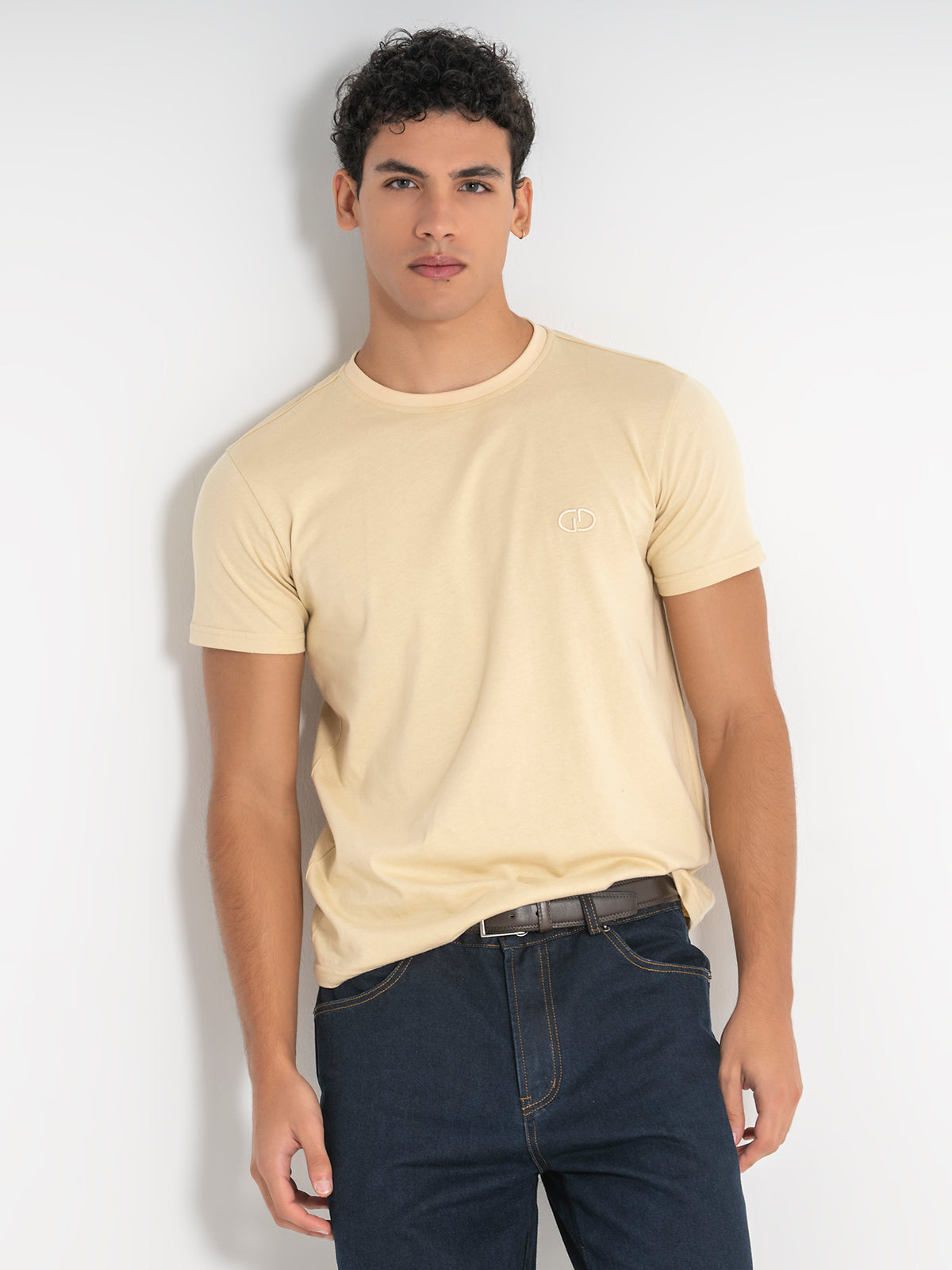 Beige Essence Micro Tee