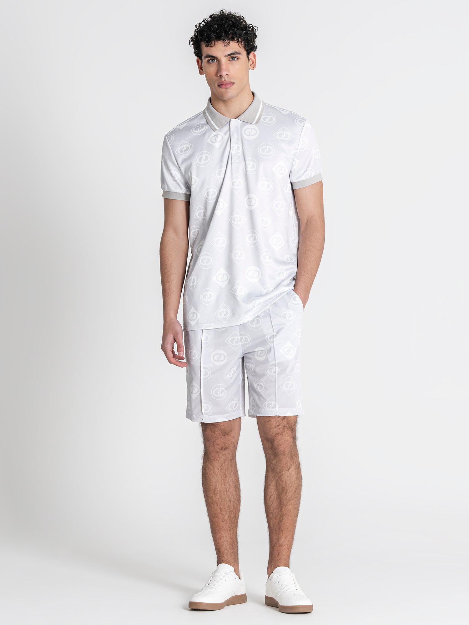 polos / Grey GG Set
