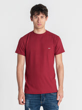 t-shirts / Burgundy Rib Tee