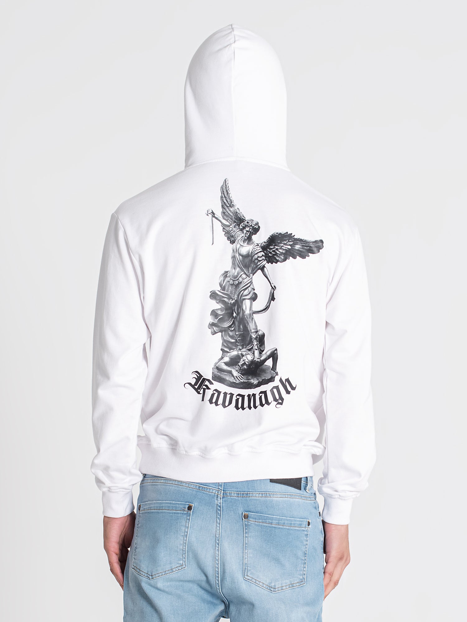 hoodies / White Warrior Angel Hoodie