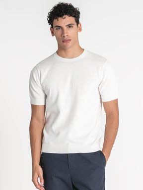 t-shirts / White Essential Knit Tee