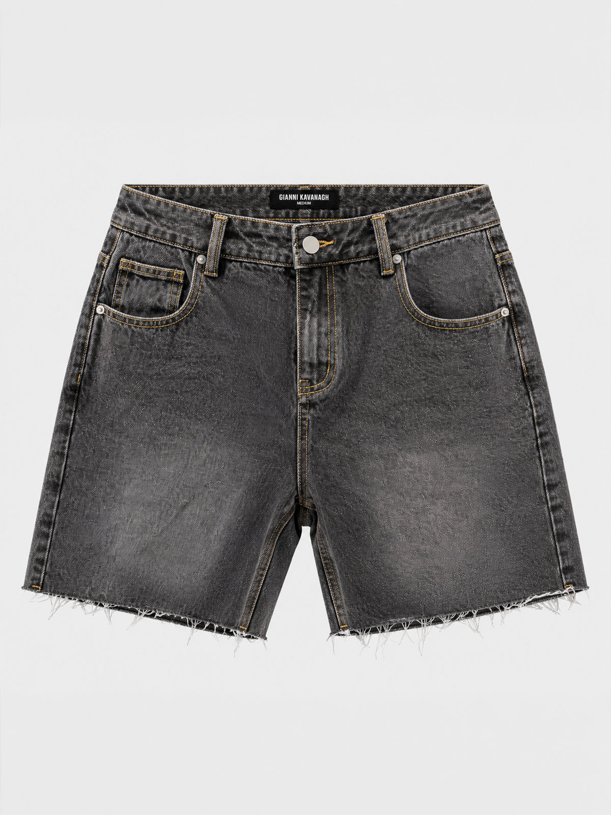 shorts / Black Wash Denim Shorts