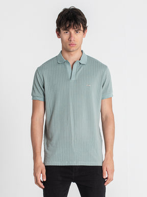 polos / Green Texture Polo