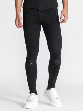 jeans / Black Core Ripped Jeans