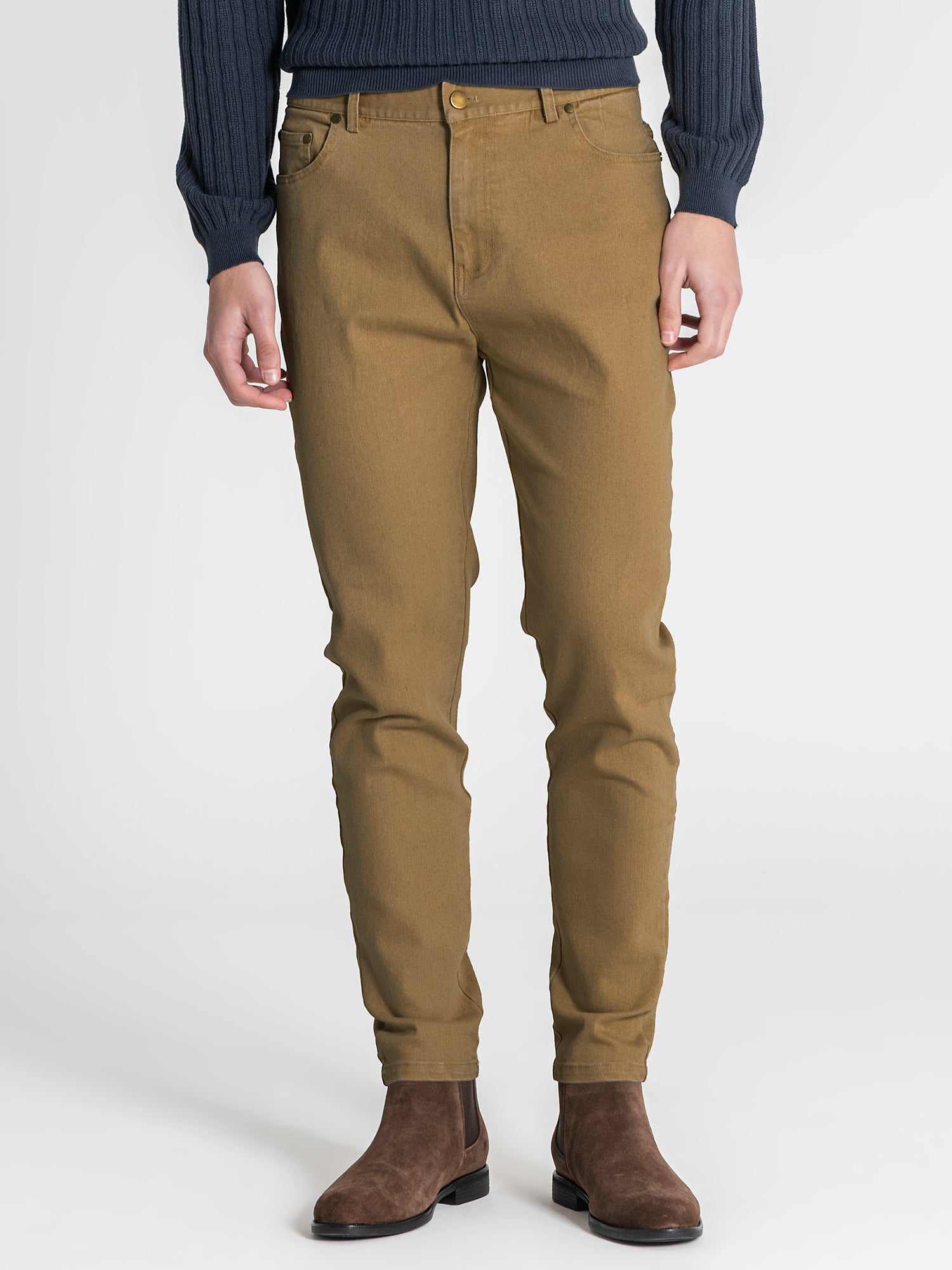 Beige Essential Jeans