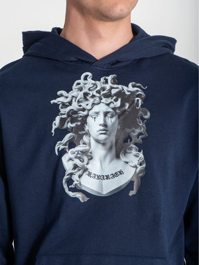 hoodies / Blue Medusa Hoodie