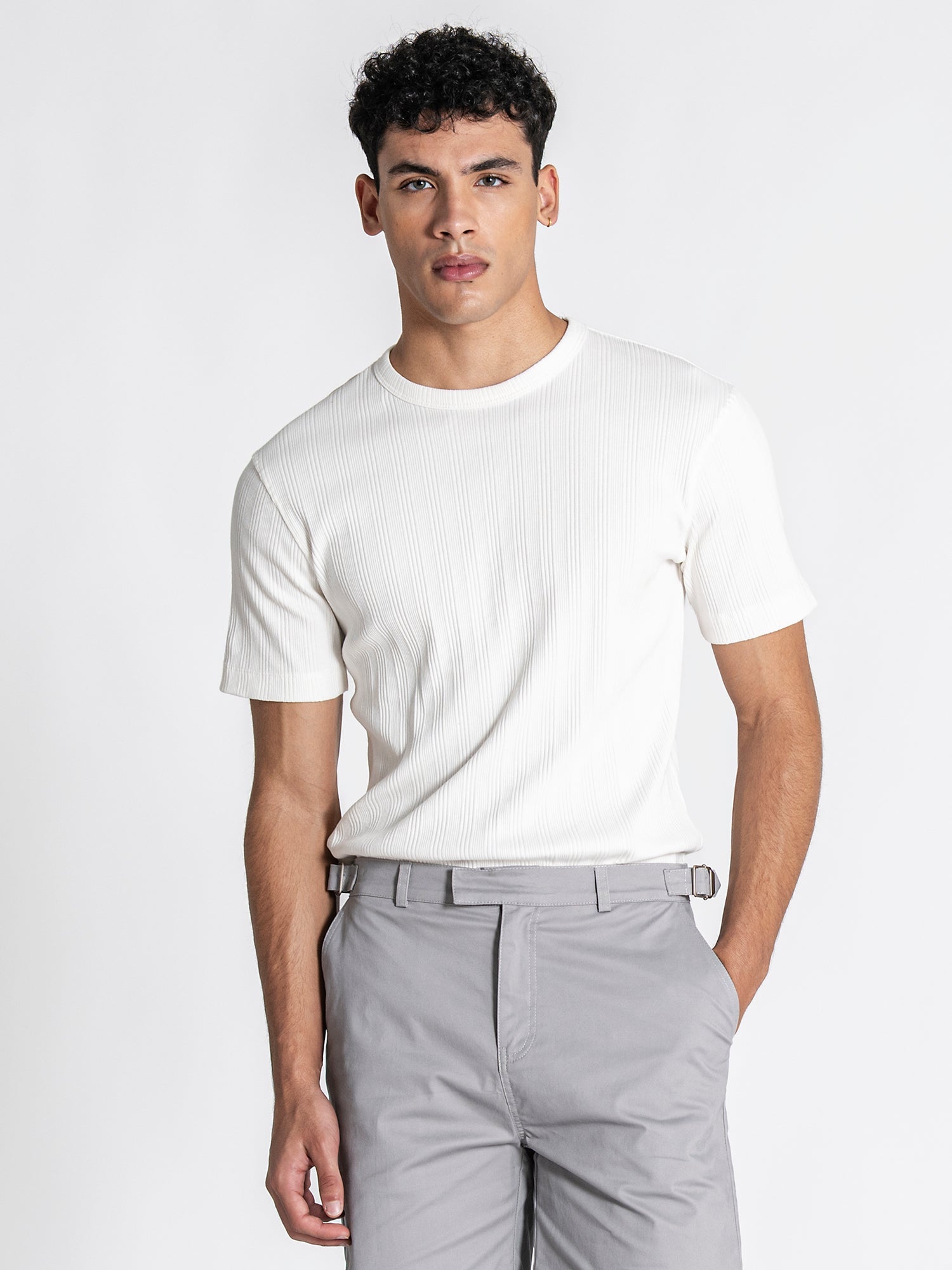 White GG Tee