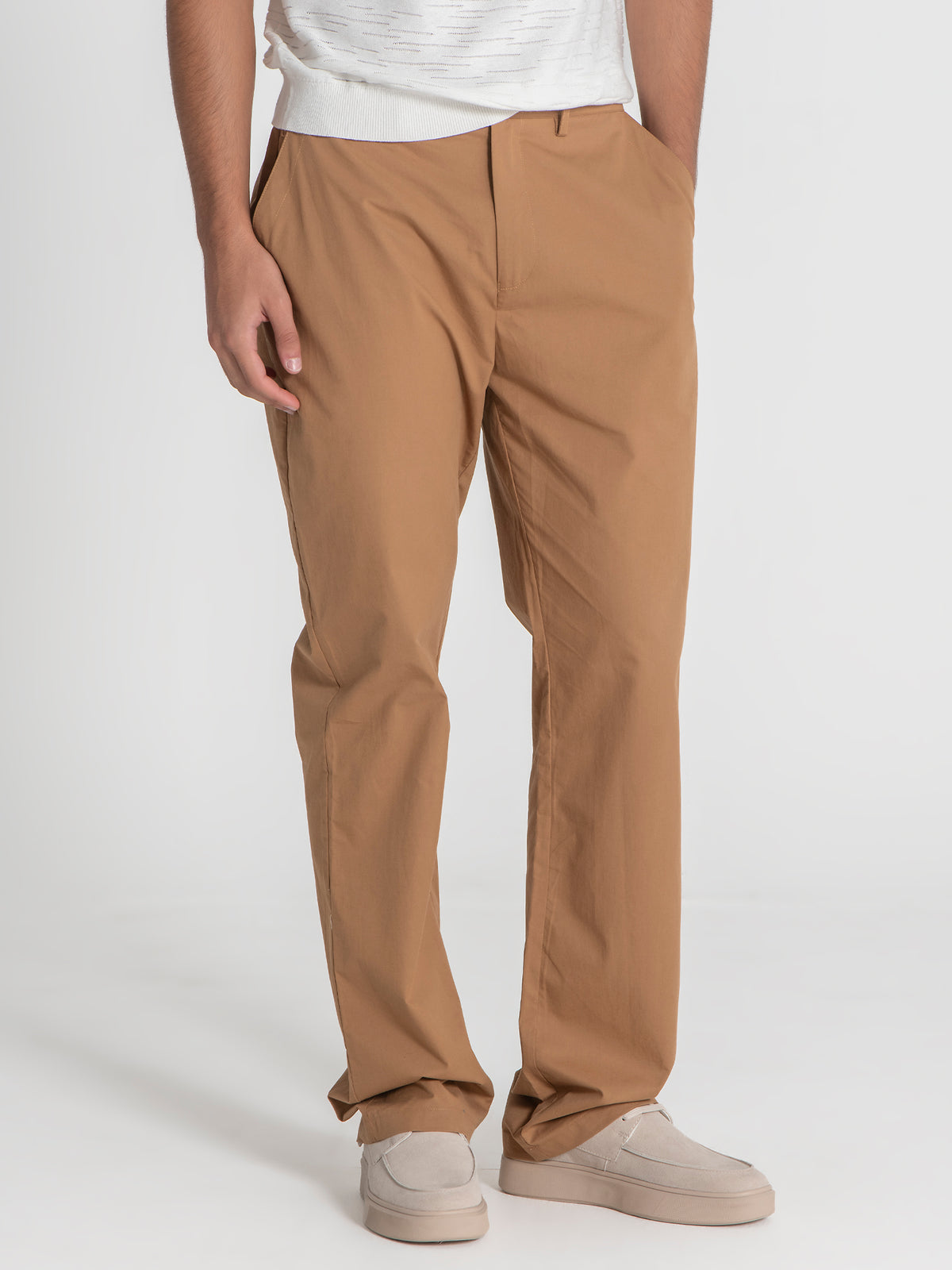 Pantalon Camel Relaxed