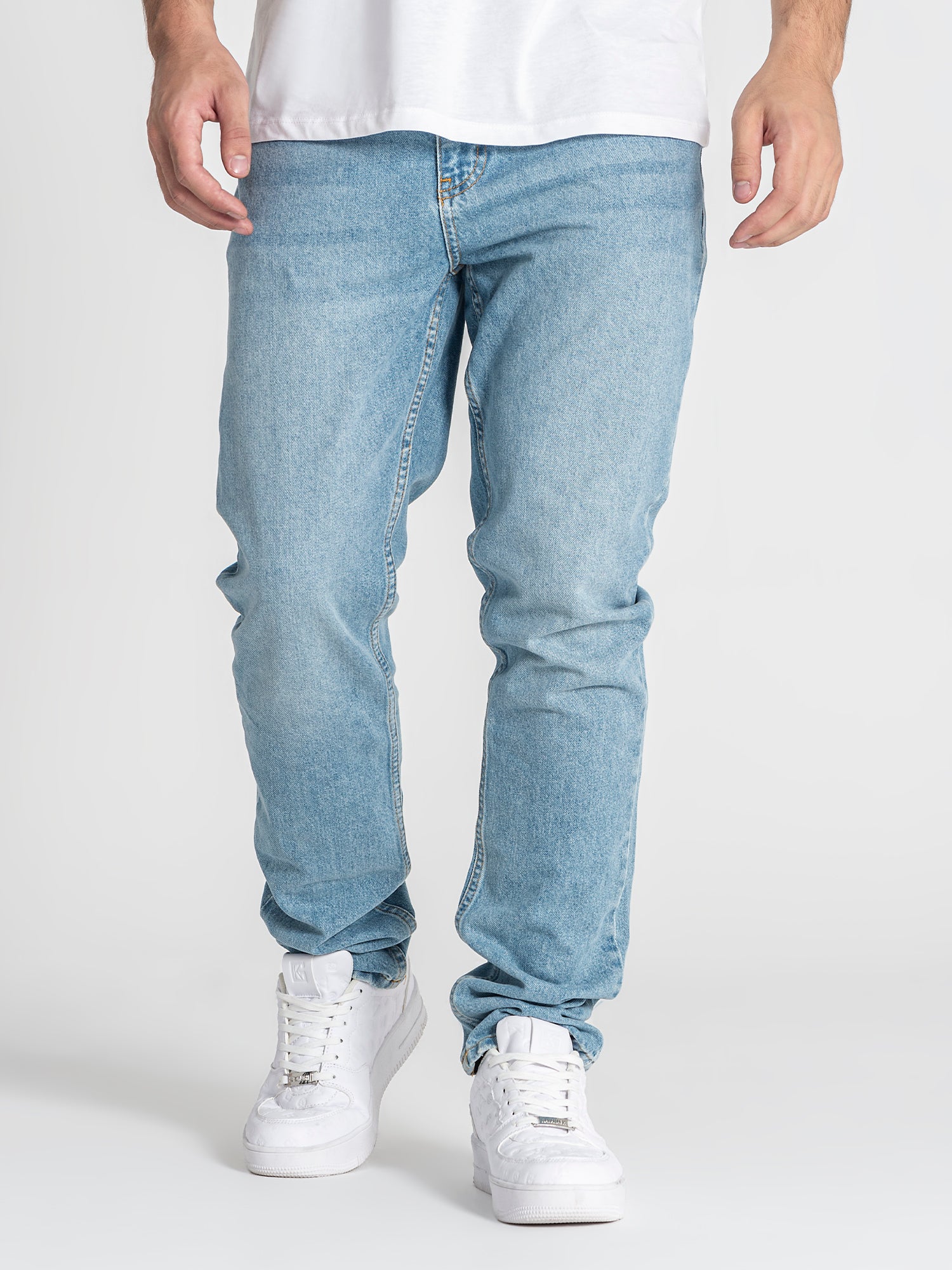 jeans / Light Blue Straight-Leg Jeans