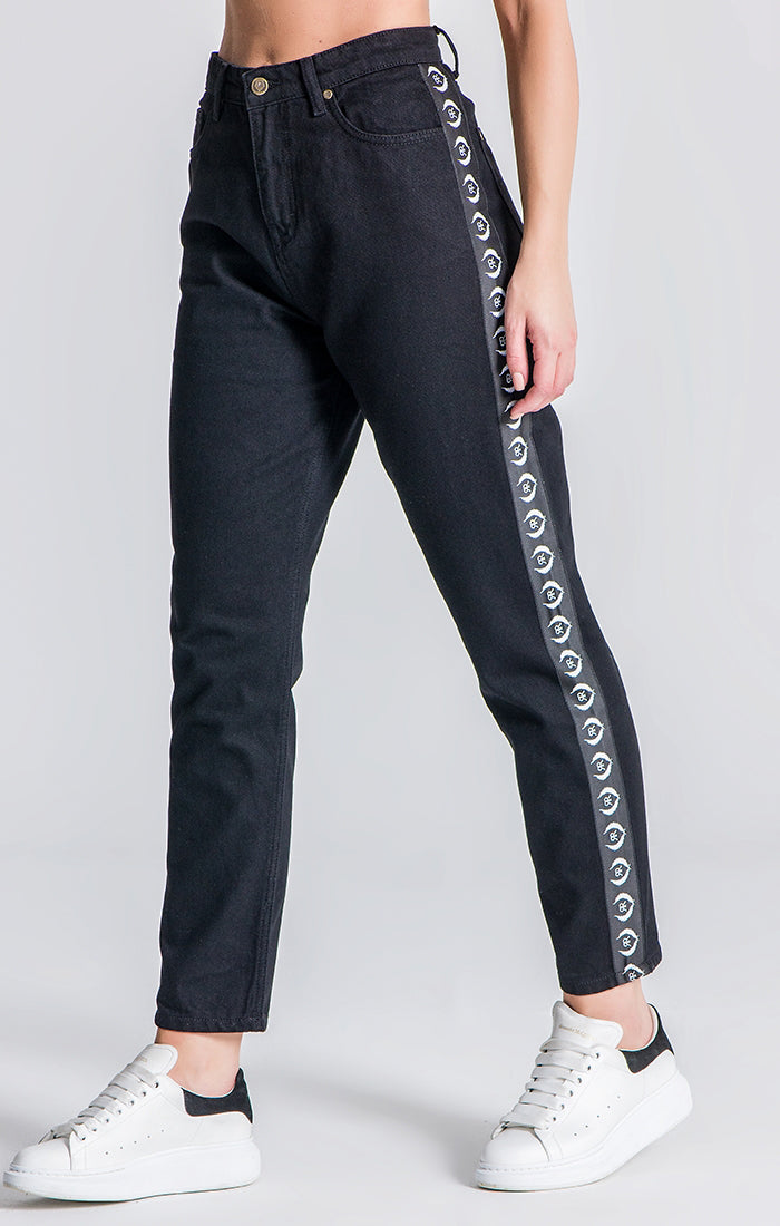 Black RR Mom Fit Jeans