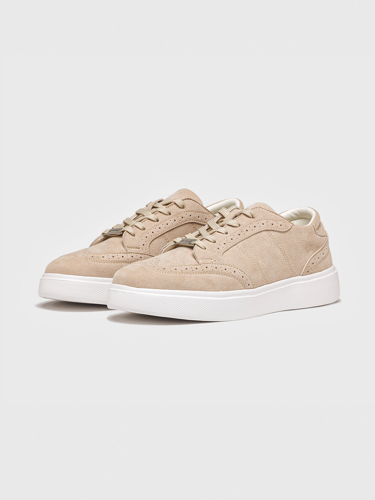 sneakers / Beige Dots Sneakers