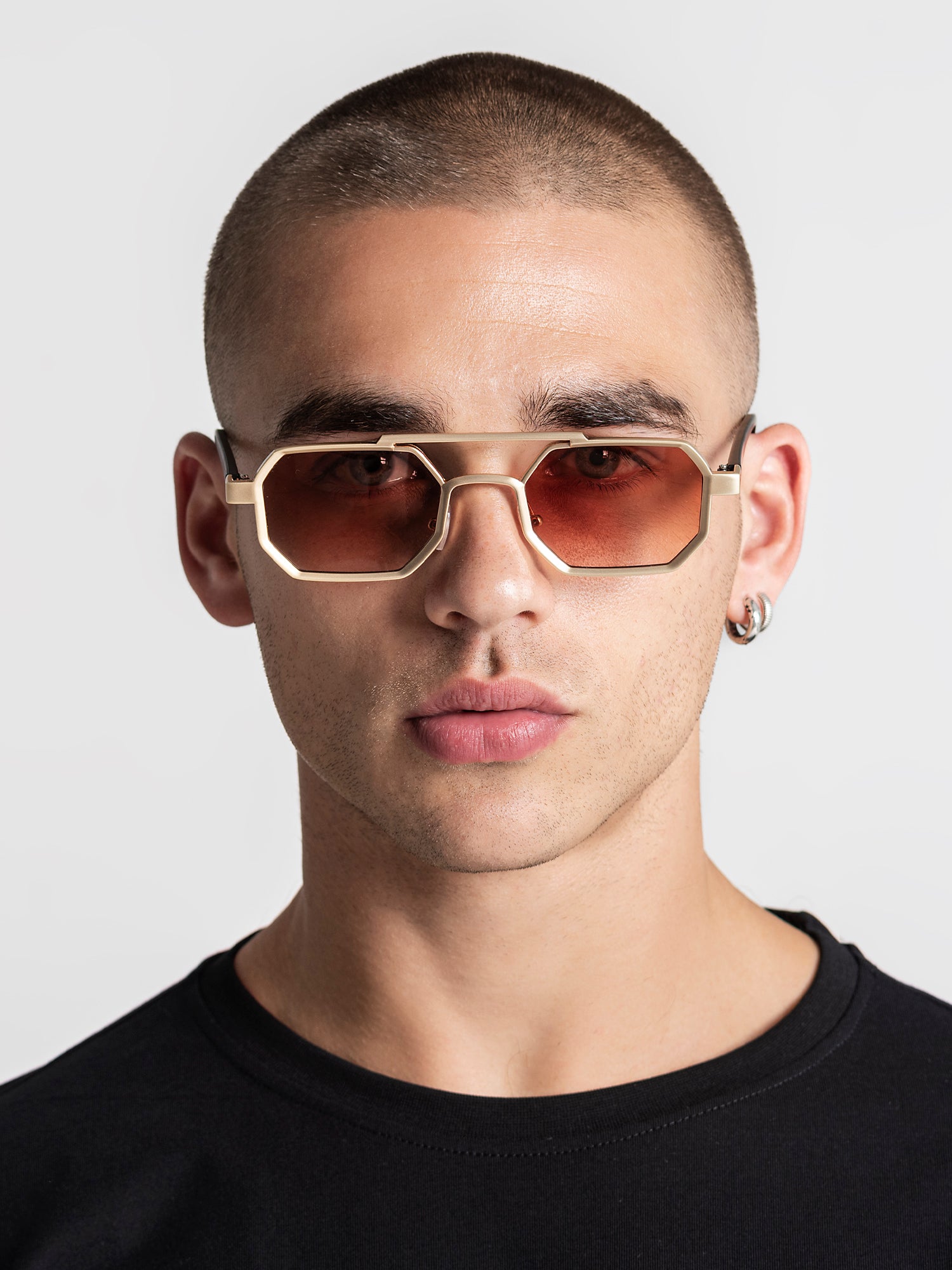 Gold Metal Sunglasses