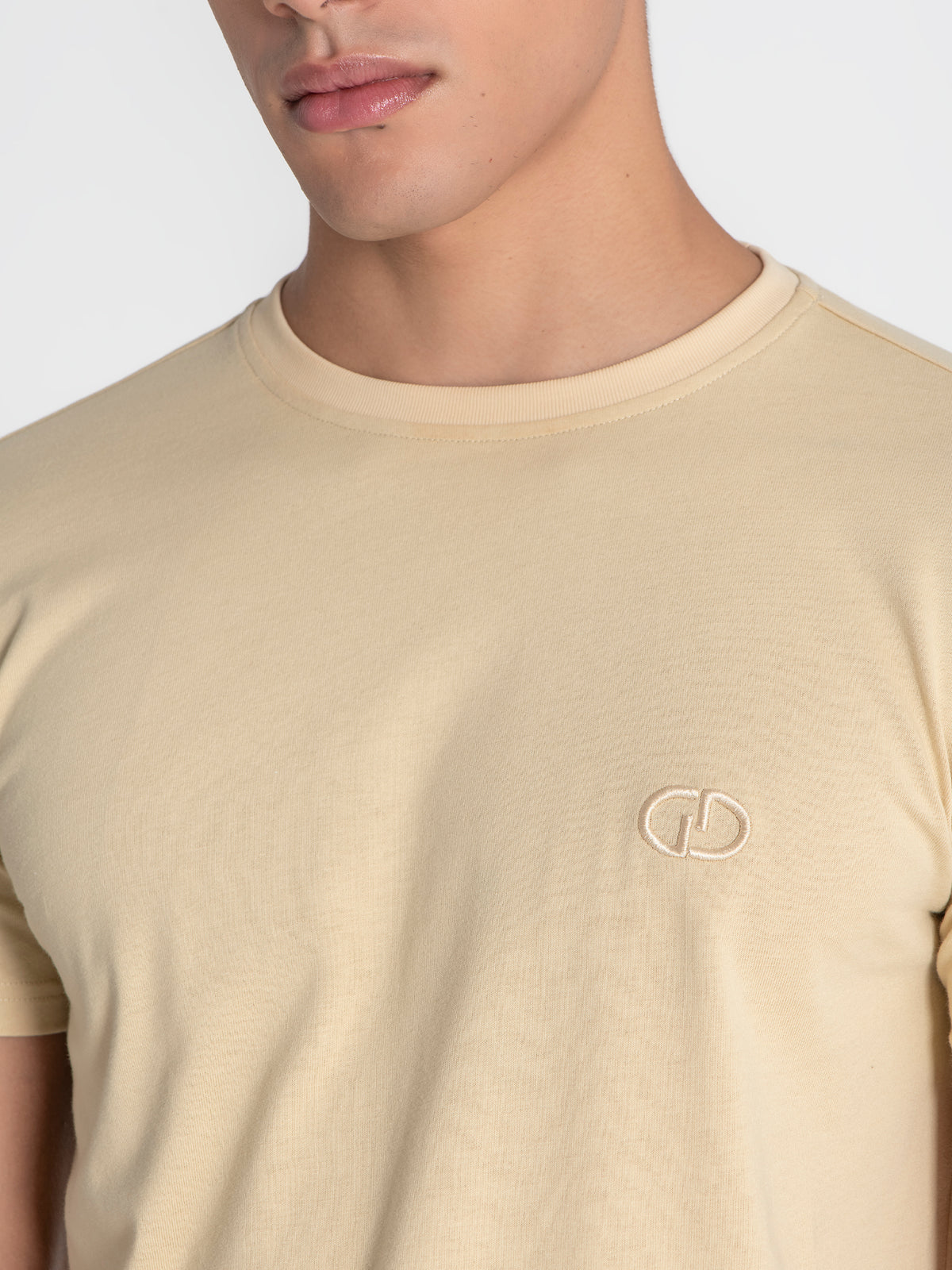 Beige Essence Micro Tee