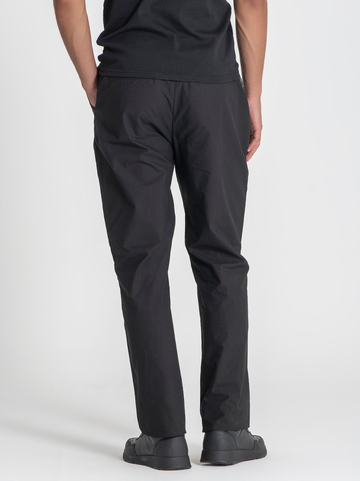 Pantalon Noir Relaxed