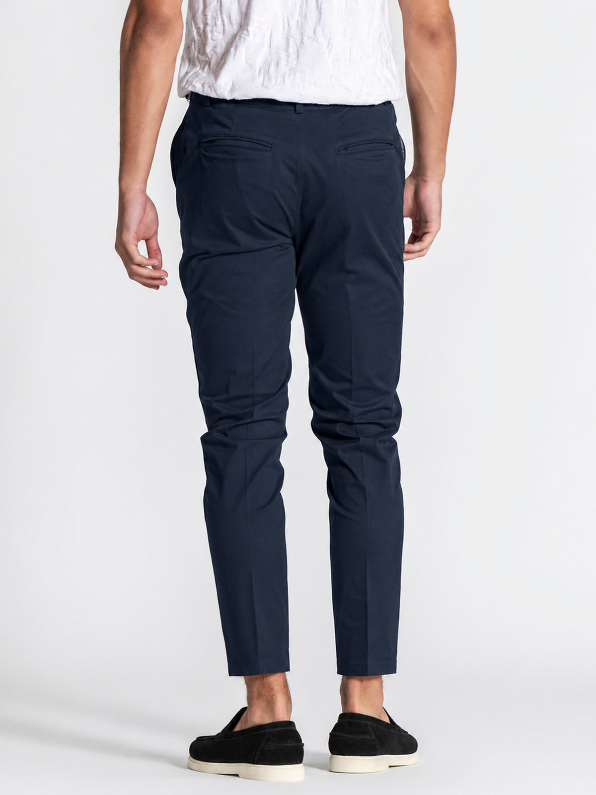 Pantalon Chino Bleu Lock