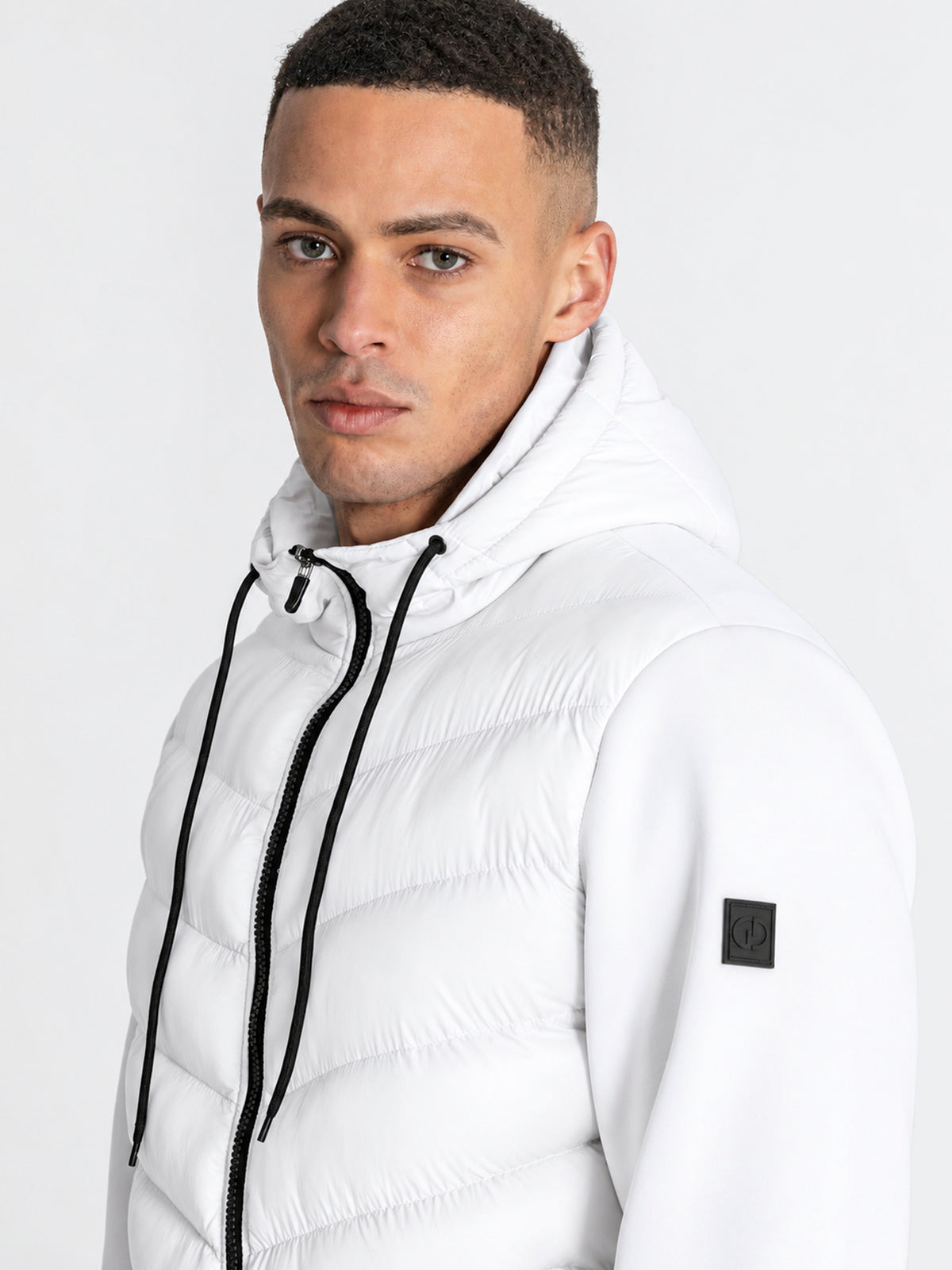 Veste à Capuche Blanche Aero