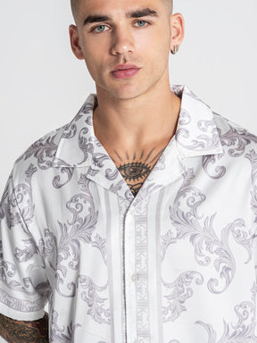shirts / White Majestic Satin Shirt
