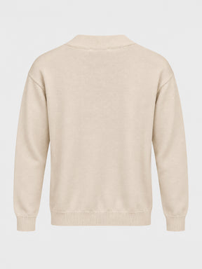 jackets / Beige Essential Knit Cardigan