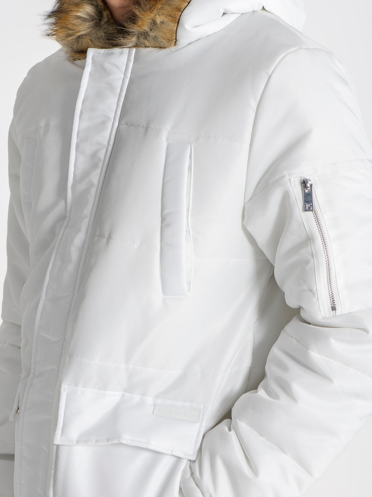 overcoats / White Delight Coat