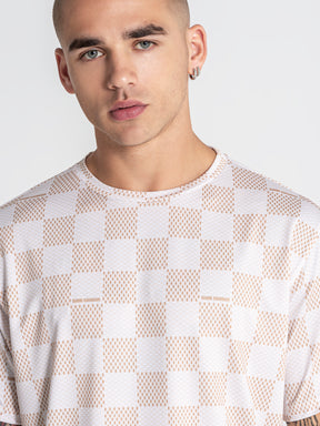 t-shirts / Beige Piazza Tee