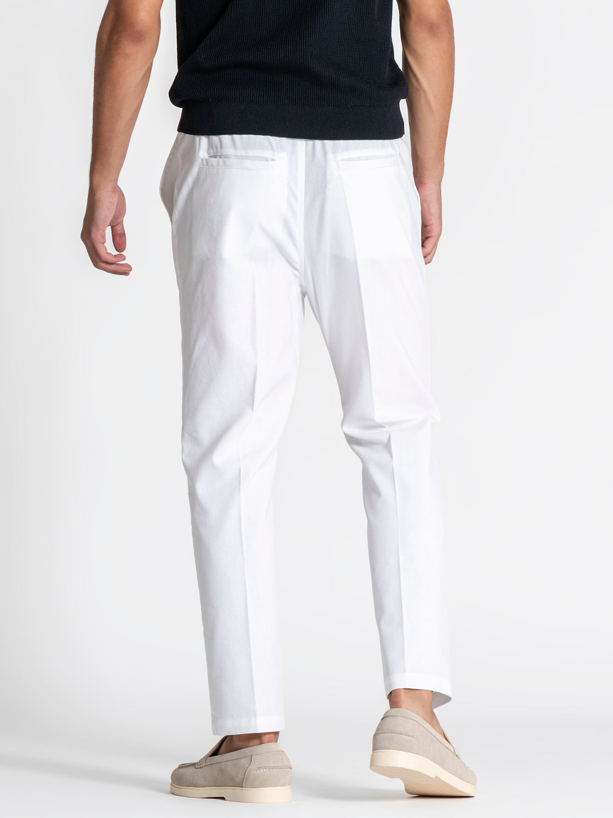 pants / White GG Linen Pants