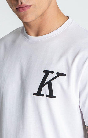 t-shirts / White K Tee