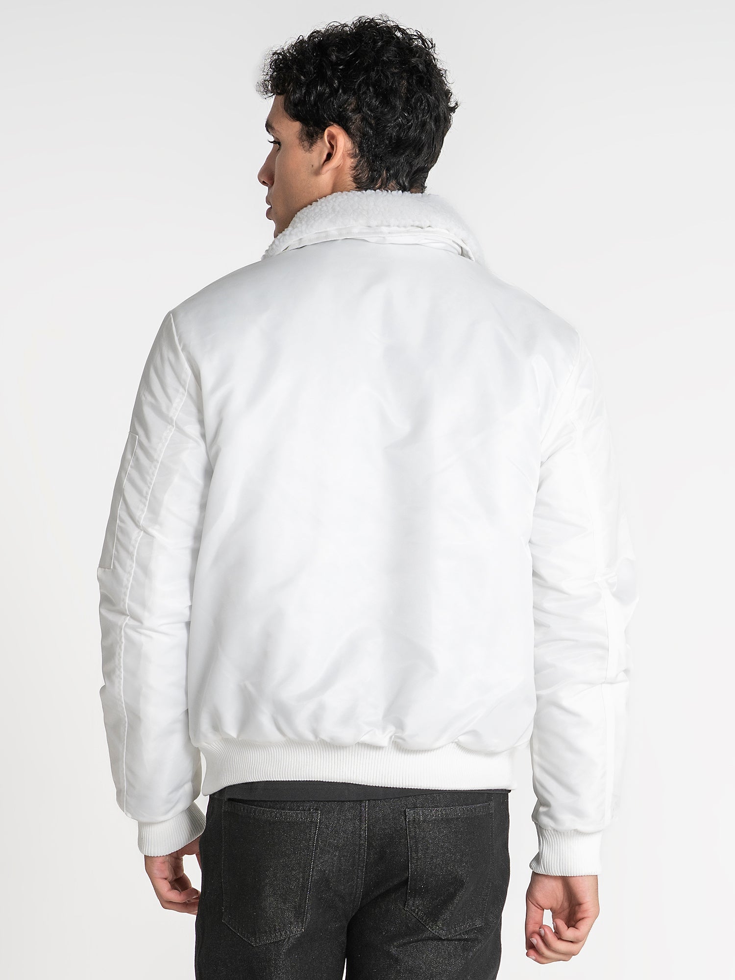 bombers / White Gianni Bomber Jacket