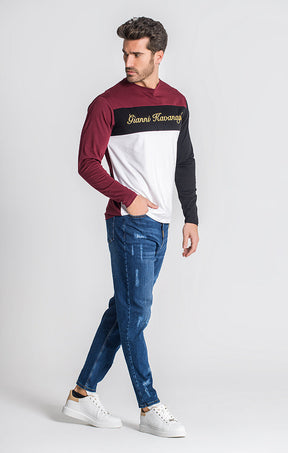 sweats / Burgundy Imperial Longlseeve Tee